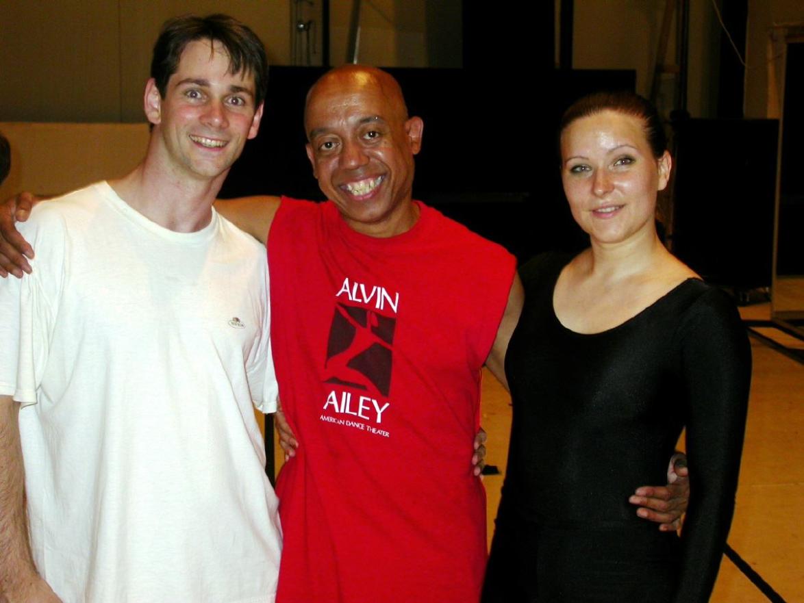 Sandra & Sascha mit Milton Meyers