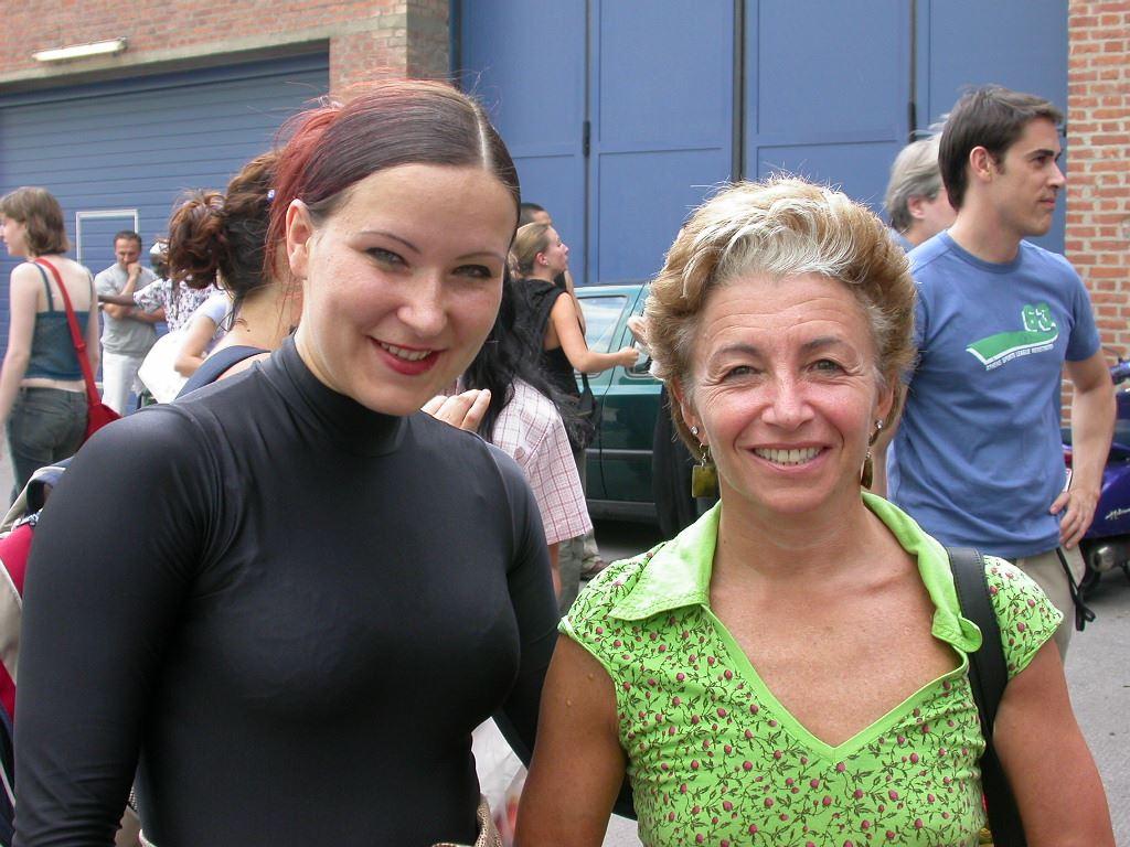Sandra mit Risa Steinberg